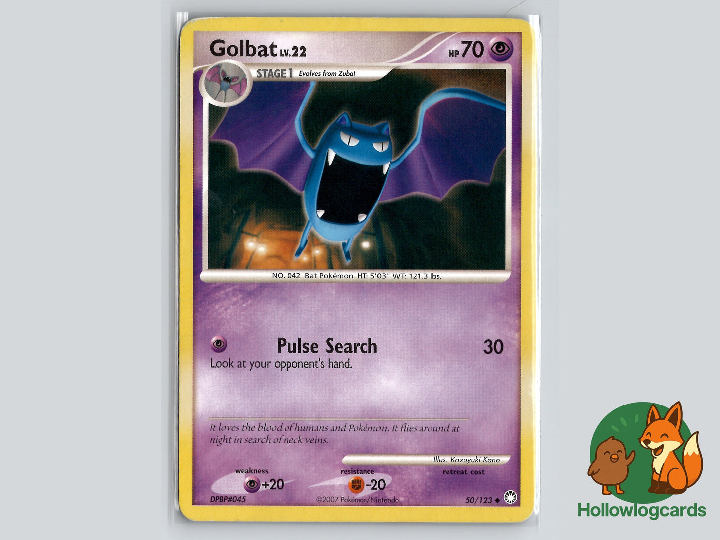 Image of Golbat Mysterious Treasures (MT) #50