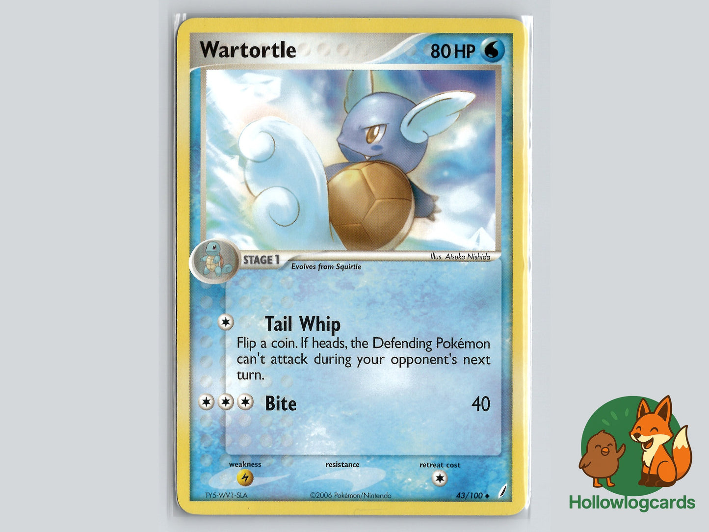 Image of Wartortle Crystal Guardians (CG) #43