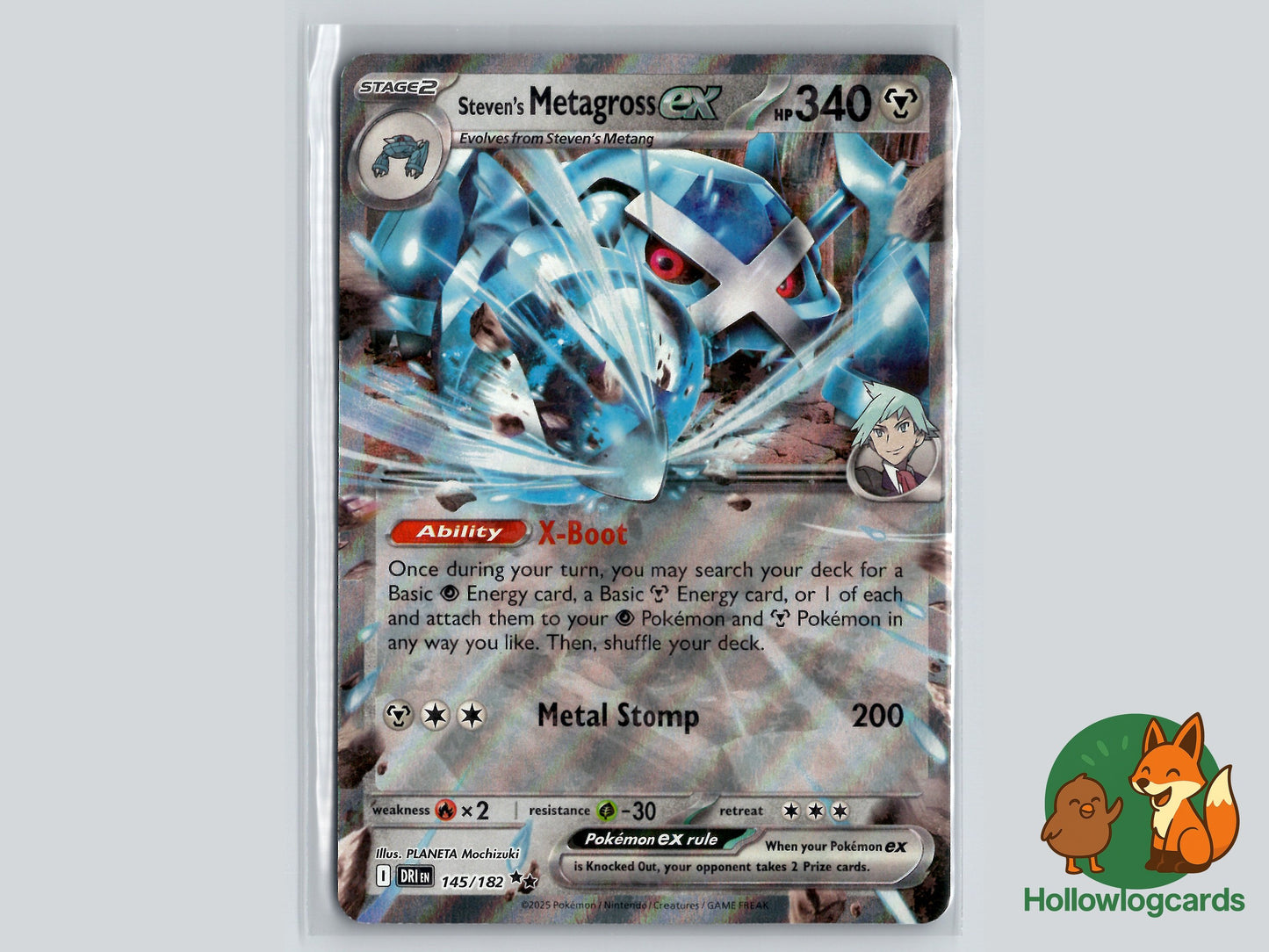 Image of Stevens Metagross ex Destined Rivals (DRI) #145