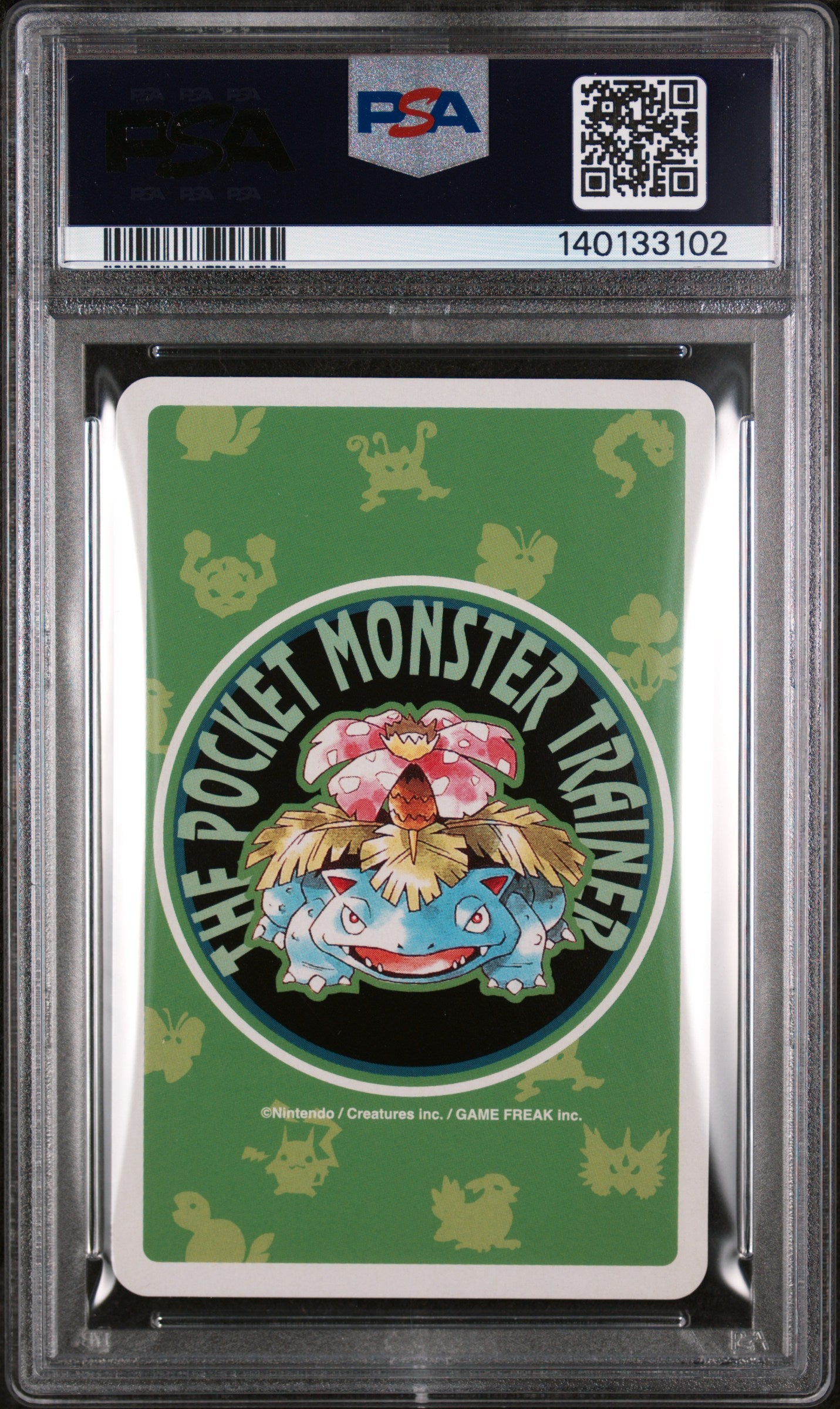 Graded Victreebel (071) Green Version Playing Cards - PSA 8