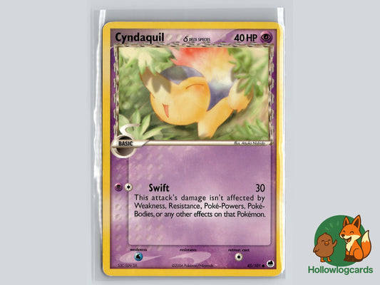Image of Cyndaquil Dragon Frontiers (DF) #45