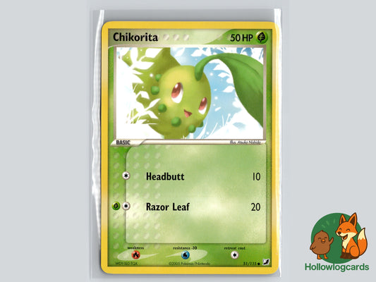 Image of Chikorita Unseen Forces (UF) #51