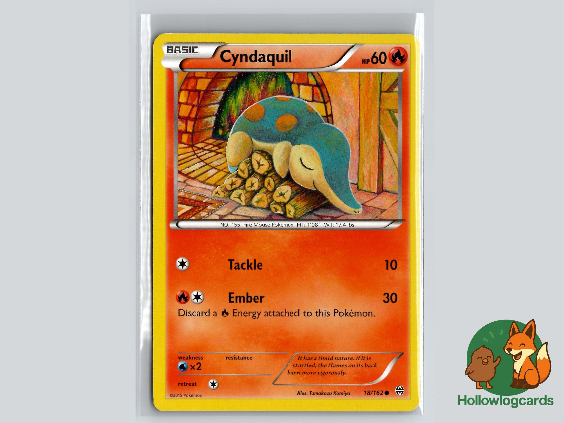 Image of Cyndaquil BREAKthrough (BKT) #18