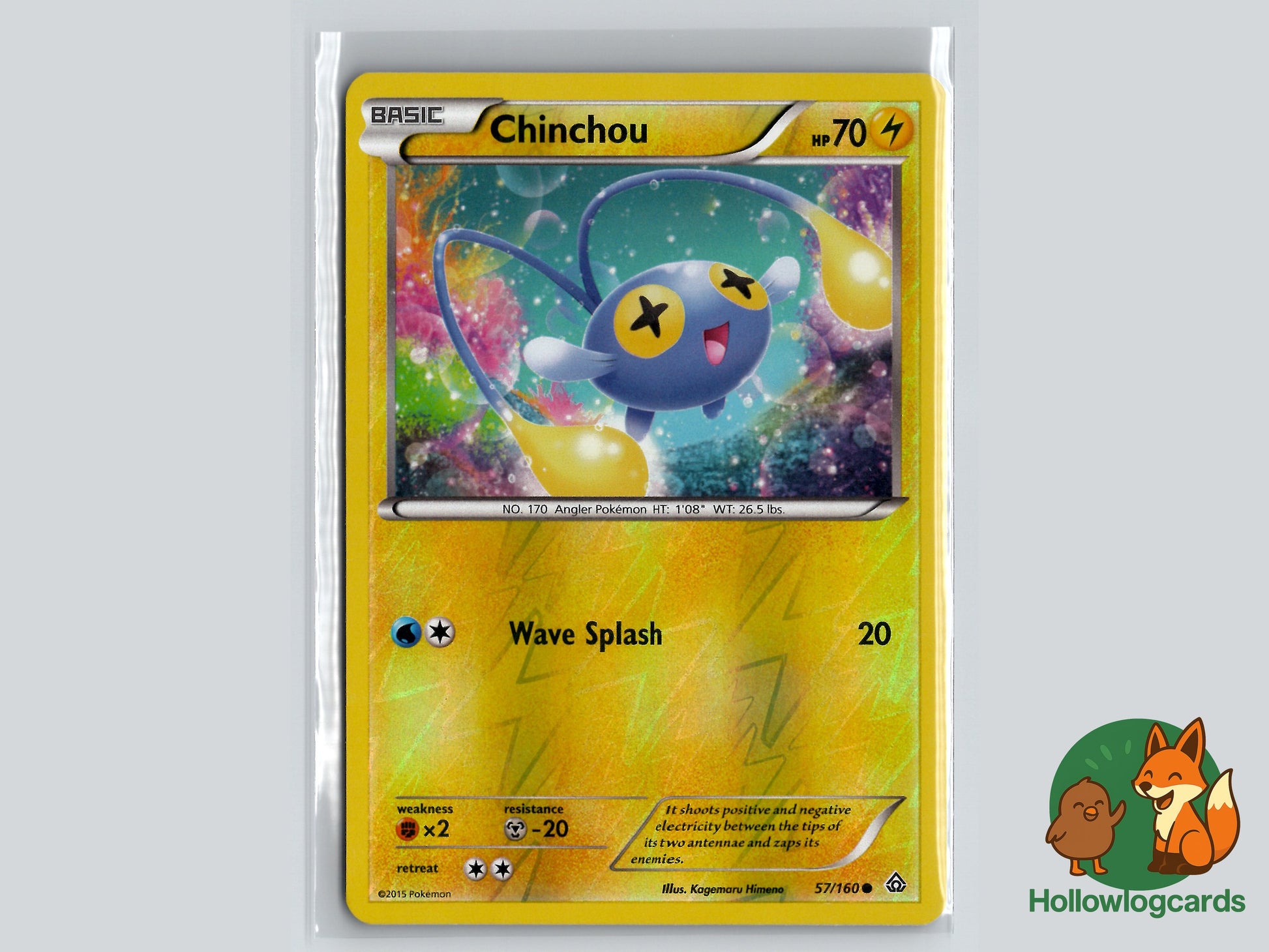 Image of Chinchou Primal Clash (PRC) #57