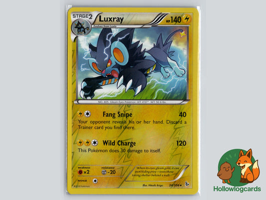 Image of Luxray Flashfire (FLF) #34