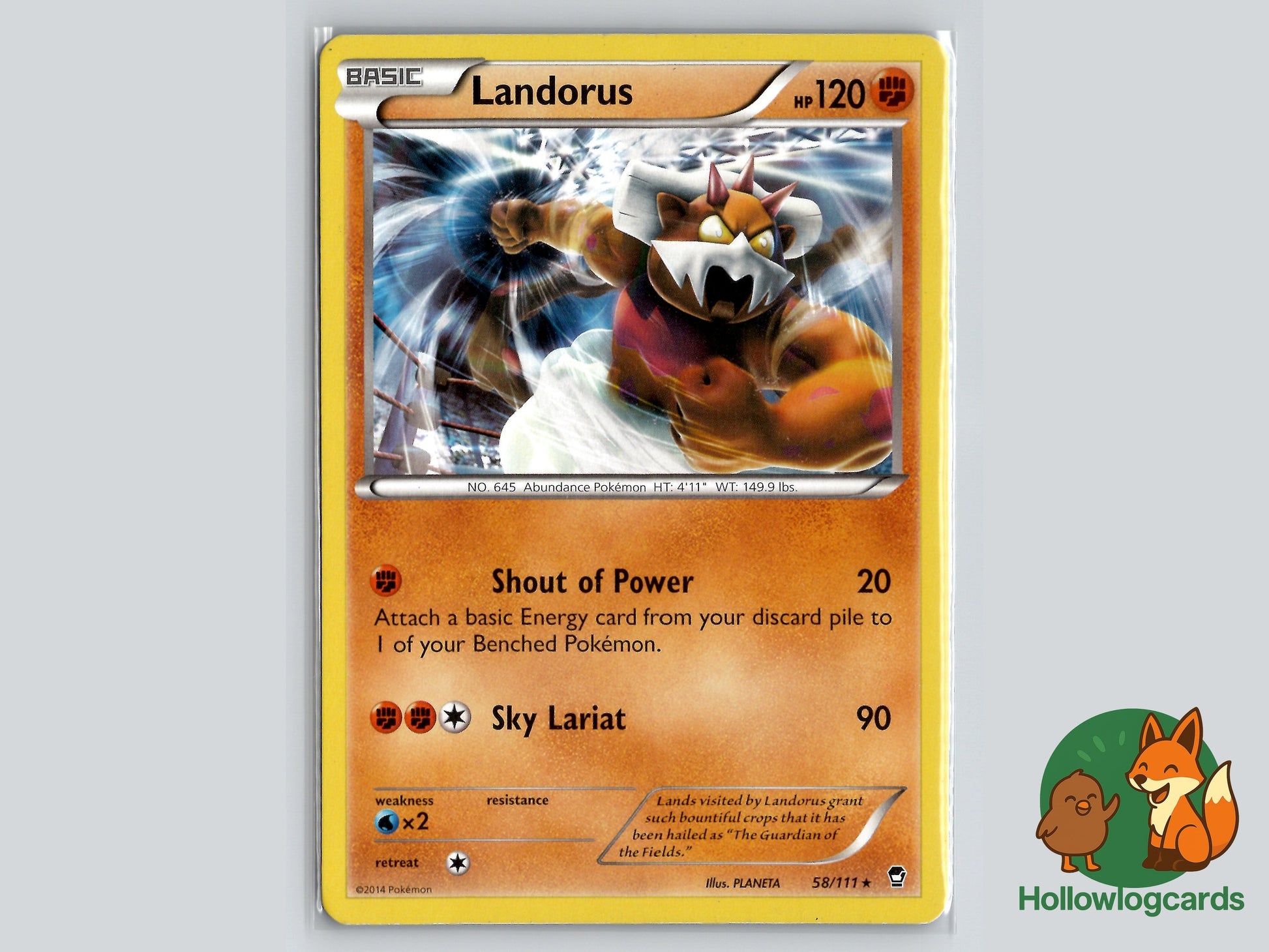 Image of Landorus Furious Fists (FFI) #58