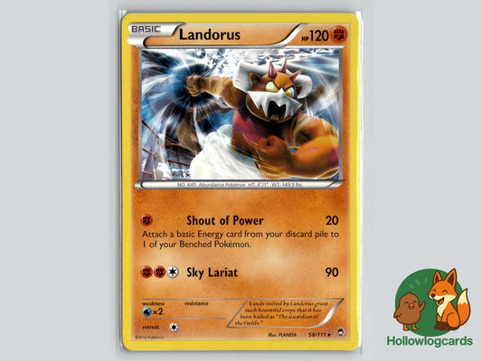 Image of Landorus Furious Fists (FFI) #58