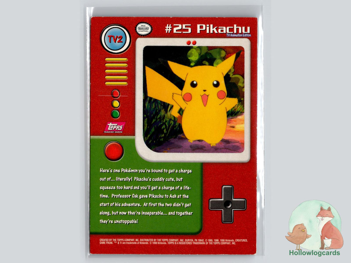 Pikachu (#78) - Topps Trading Cards Series 1