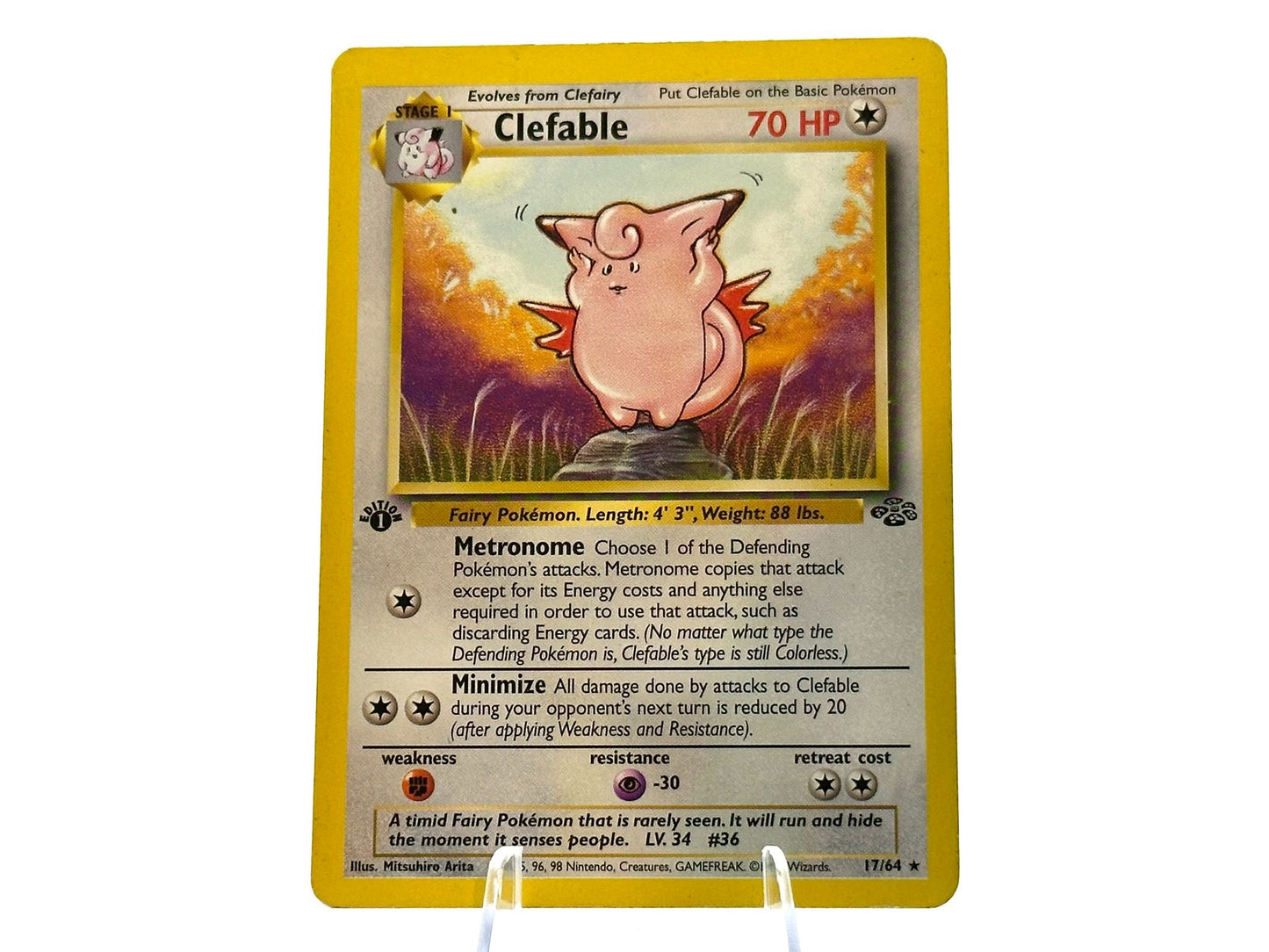 Image of Clefable Jungle (JU) #17