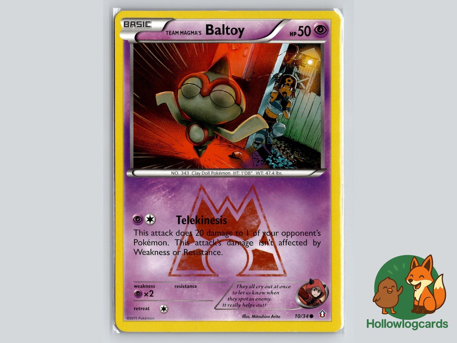 Image of Team Magmas Baltoy Double Crisis (DCR) #10