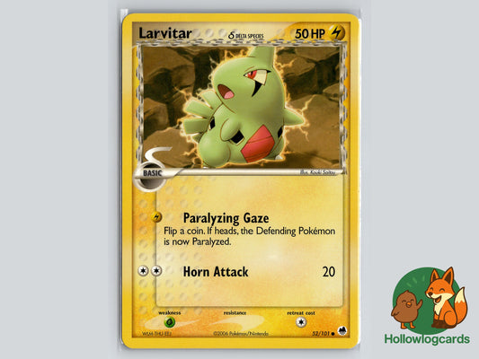 Image of Larvitar Dragon Frontiers (DF) #52