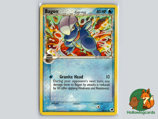 Image of Bagon Dragon Frontiers (DF) #43