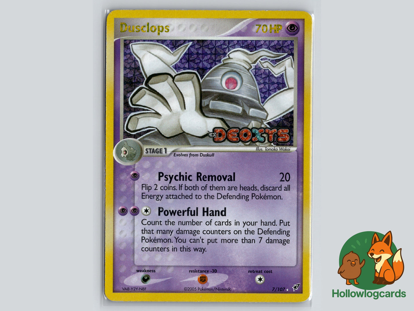 Image of Dusclops Deoxys (DX) #7