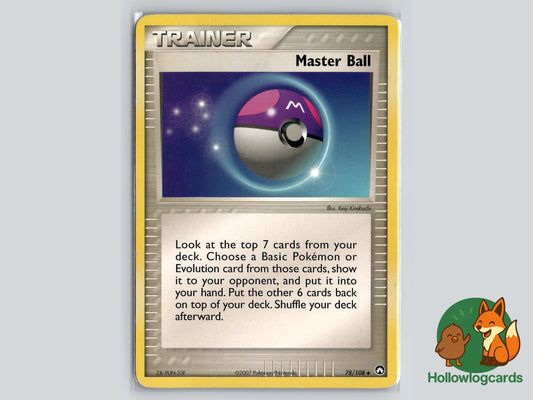Image of Master Ball Power Keepers (PK) #78