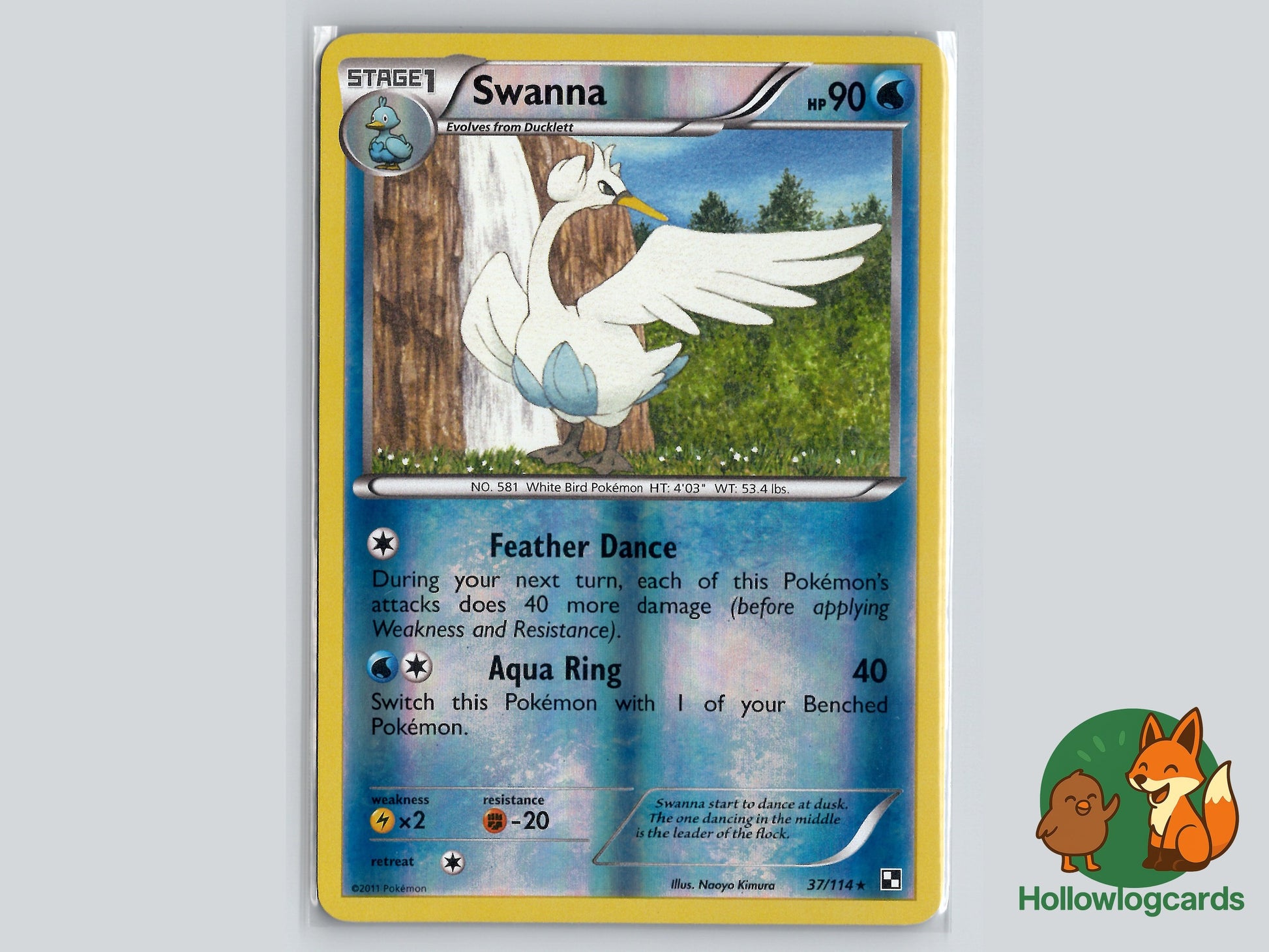 Image of Swanna Black and White (BLW) #37