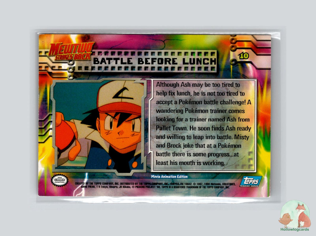 Battle Before Lunch (#10) - Topps Mewtwo Strikes Back