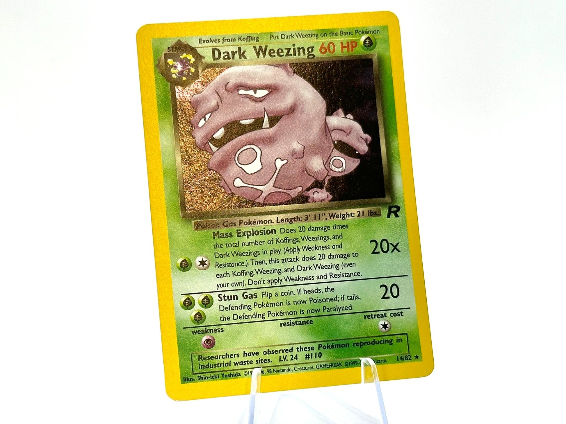 Image of Dark Weezing Team Rocket (RO) #14