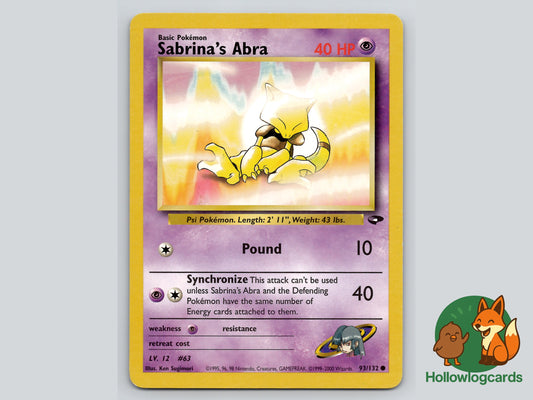 Image of Sabrinas Abra Gym Challenge (G2) #93