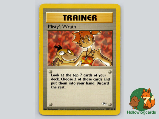 Image of Mistys Wrath Gym Heroes (G1) #114