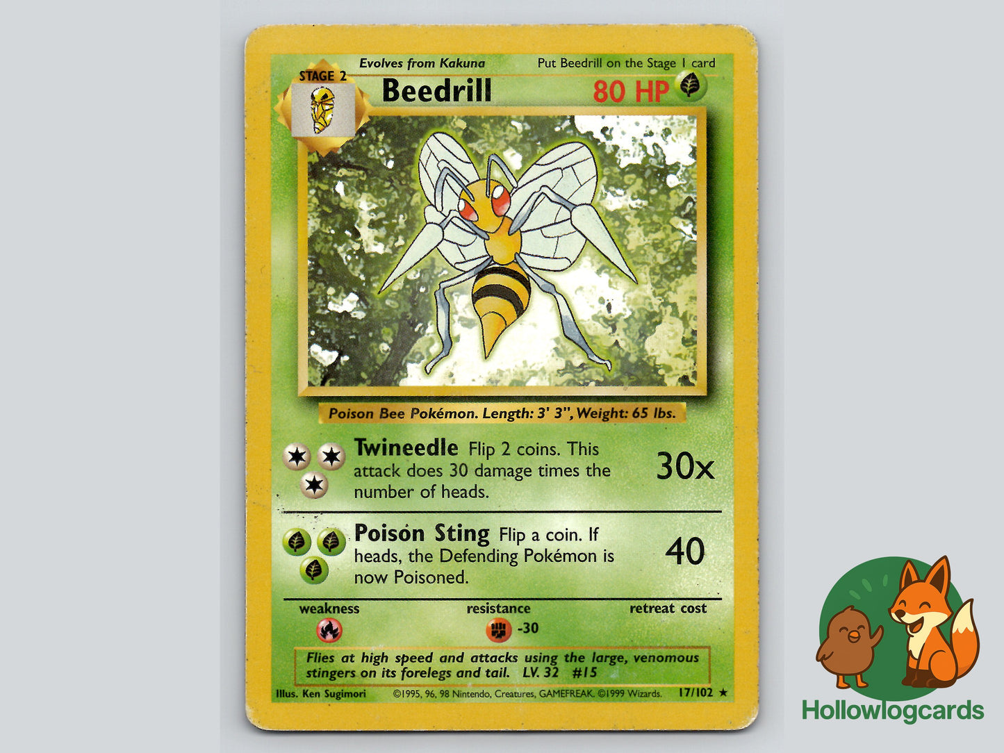 Image of Beedrill Base Set (BS) #17