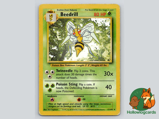 Image of Beedrill Base Set (BS) #17