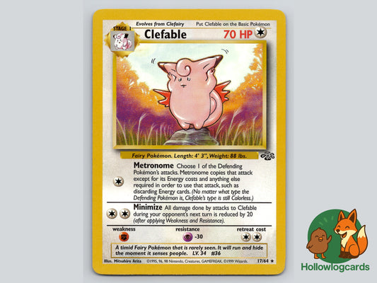 Image of Clefable Jungle (JU) #17
