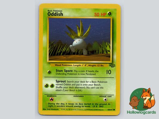 Image of Oddish Jungle (JU) #58