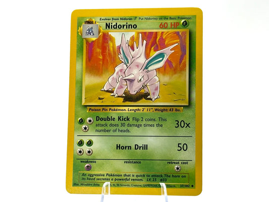 Image of Nidorino Base Set (BS) #37