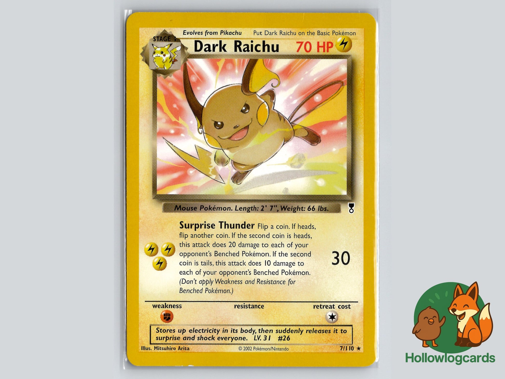 Image of Dark Raichu Legendary Collection (LC) #7