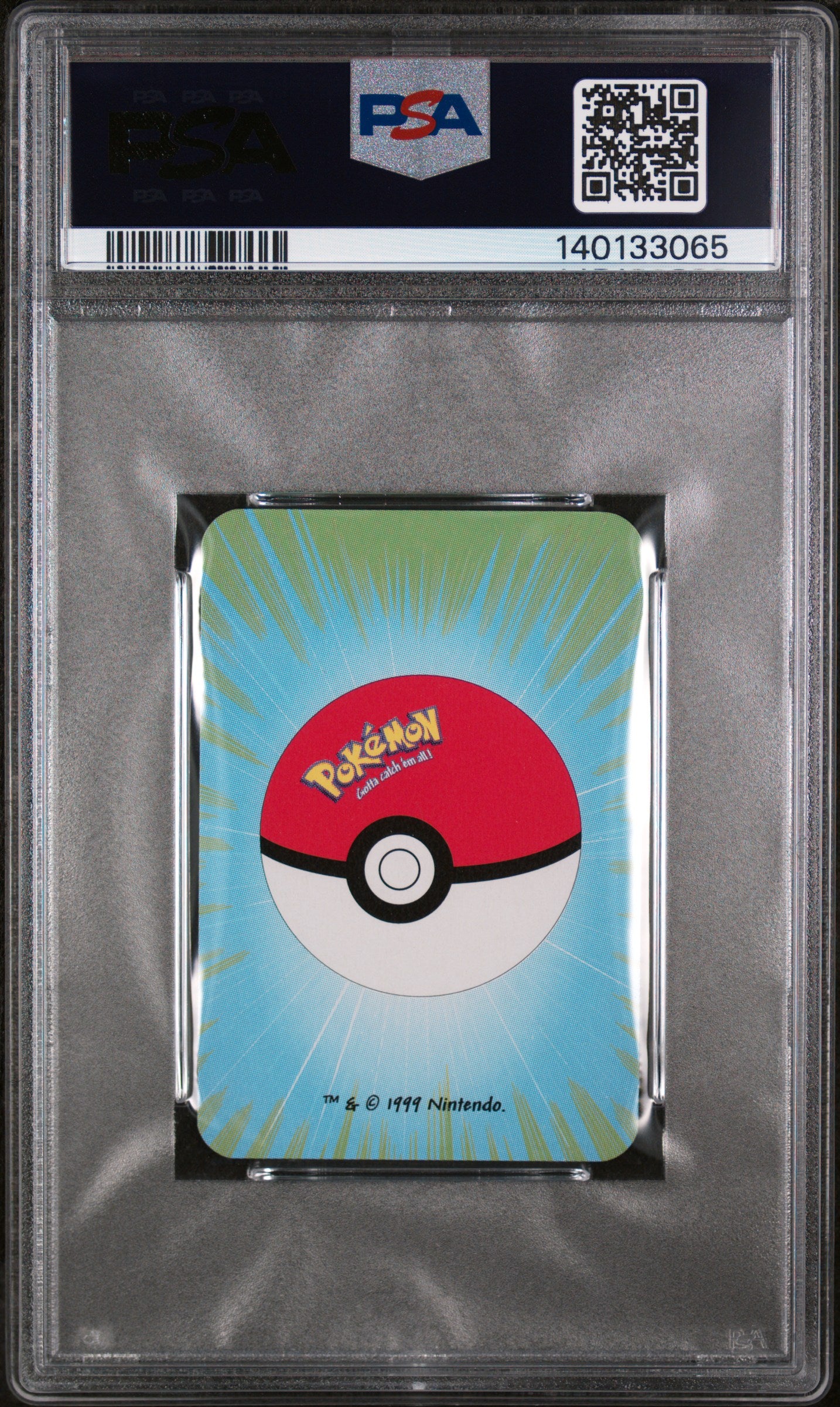 Graded Hitmonlee () Bicycle Mini Playing Cards Green Deck - PSA 8