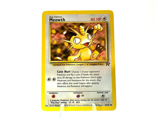 Image of Meowth Team Rocket (RO) #62