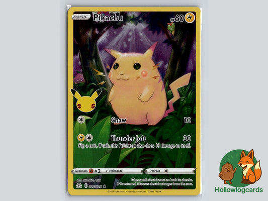 Image of Pikachu Celebrations (CEL) #005