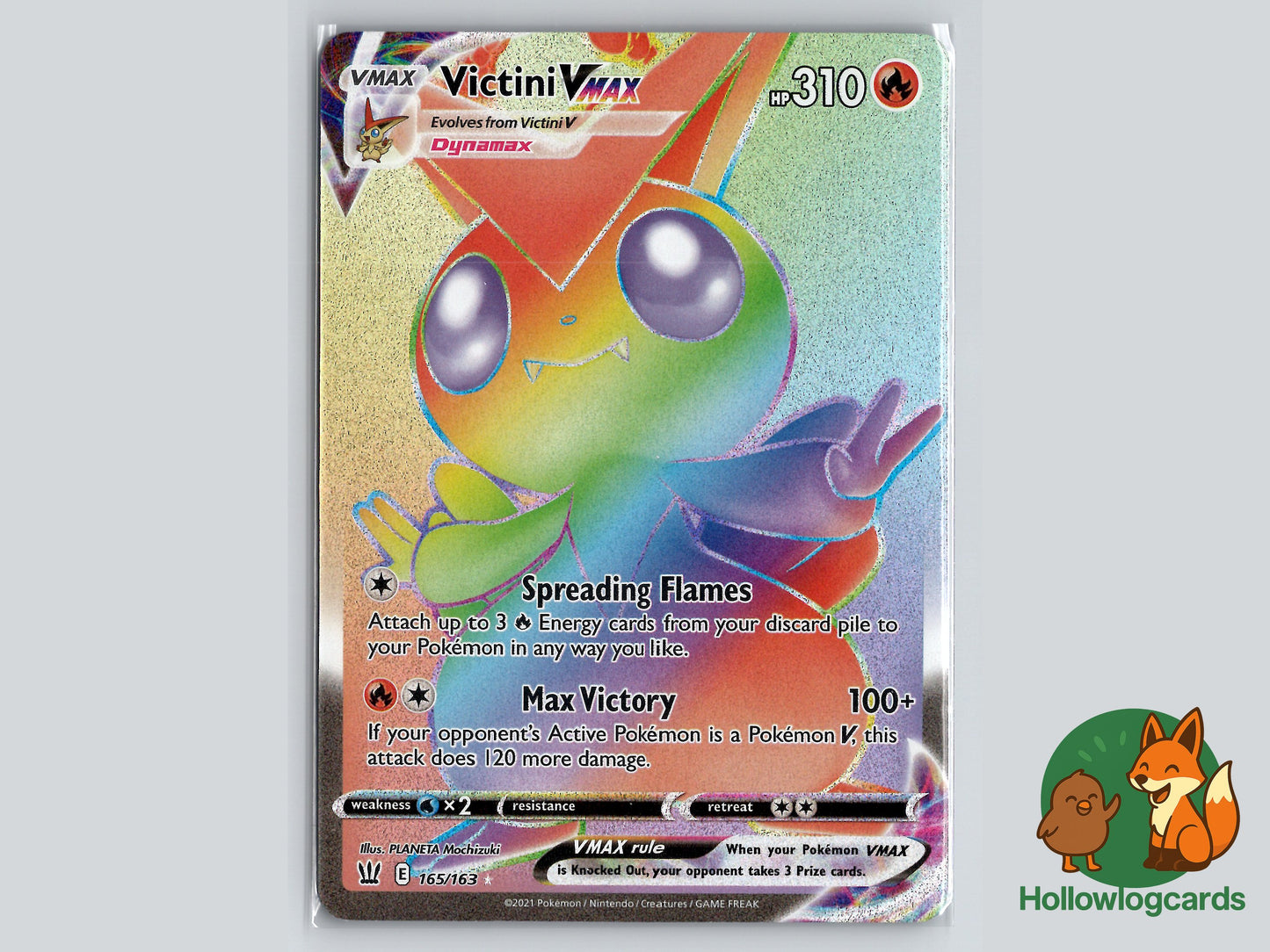 Image of Victini VMAX Battle Styles (BST) #165