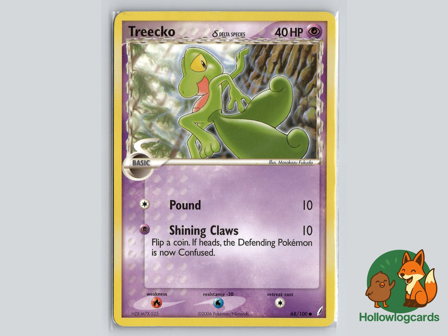 Image of Treecko Crystal Guardians (CG) #68