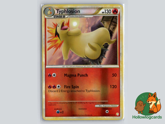 Image of Typhlosion HeartGold and SoulSilver (HS) #32