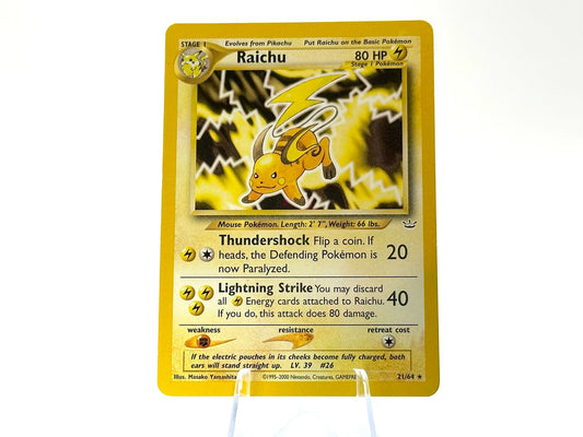 Image of Raichu Neo Revelation (N3) #21