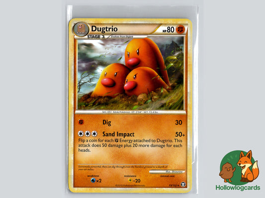 Image of Dugtrio Triumphant (TM) #19