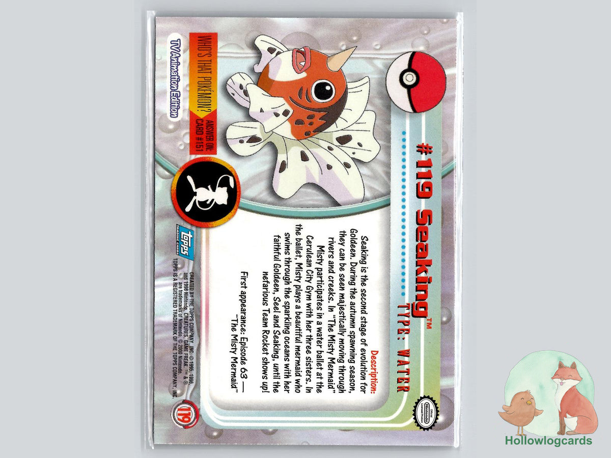 Seaking (#119) - Topps Trading Cards Series 3