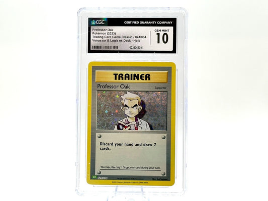 Image of Professor Oak Pokemon Trading Card Game ClassicVenusaur (CLV) #024
