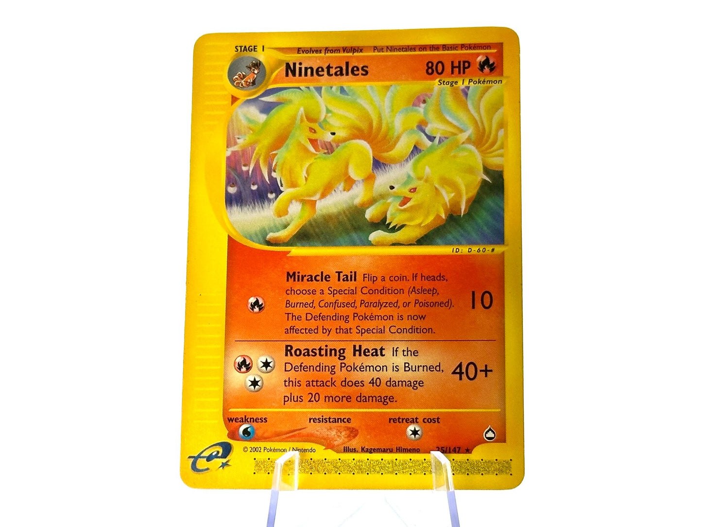 Image of Ninetales Aquapolis (AQ) #25