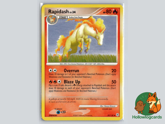 Image of Rapidash Diamond and Pearl (DP) #59