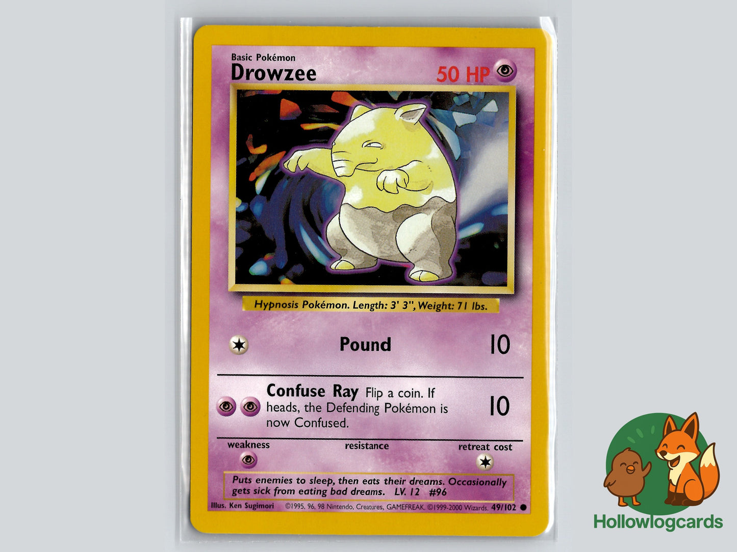 Image of Drowzee Base Set (BS) #49