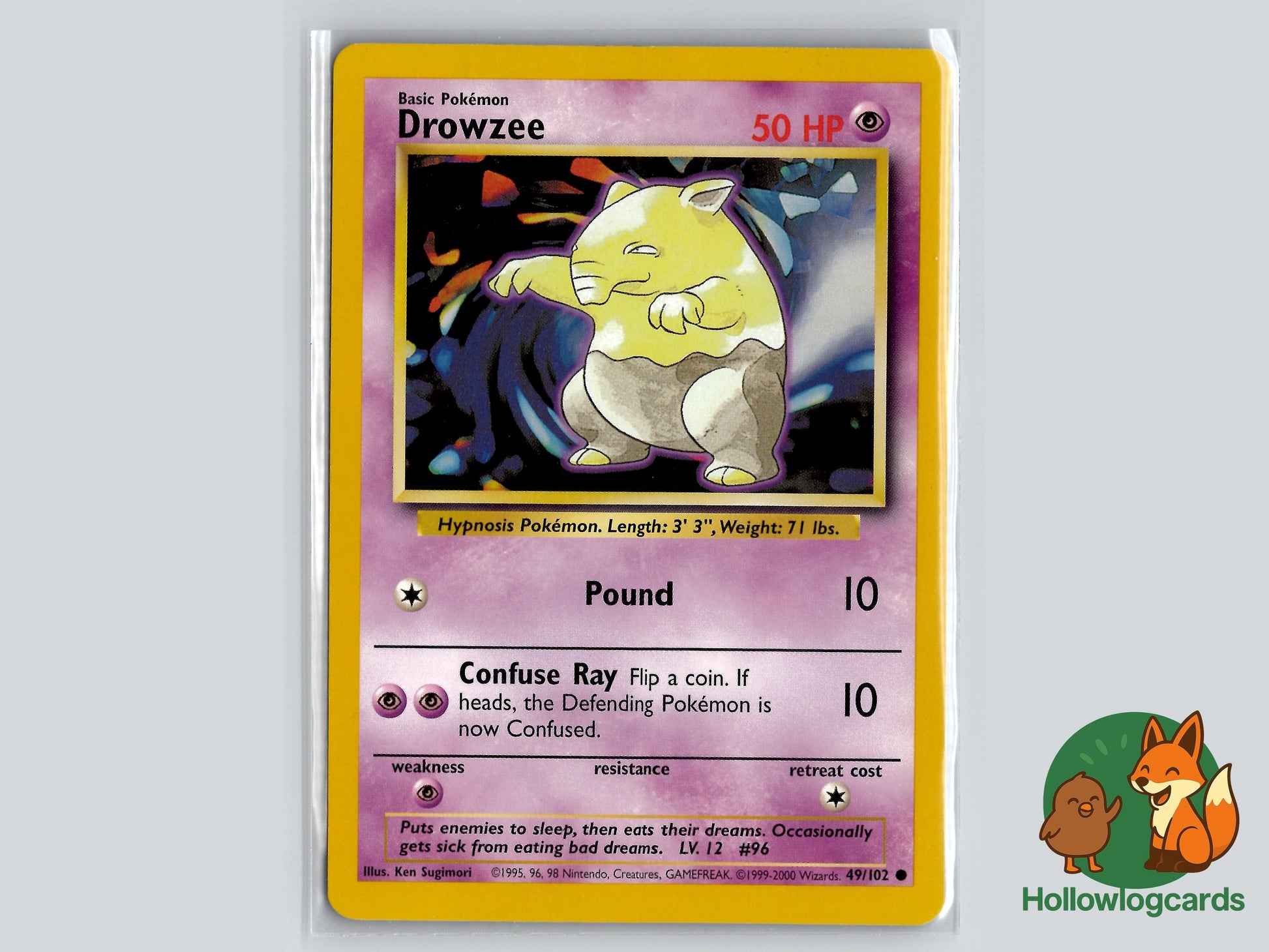 Image of Drowzee Base Set (BS) #49