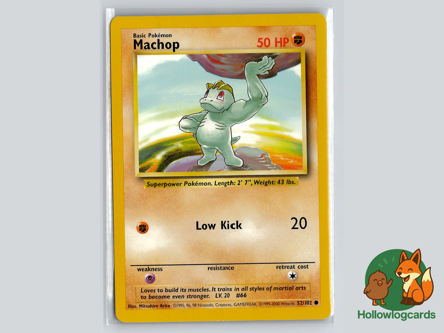 Image of Machop Base Set (BS) #52