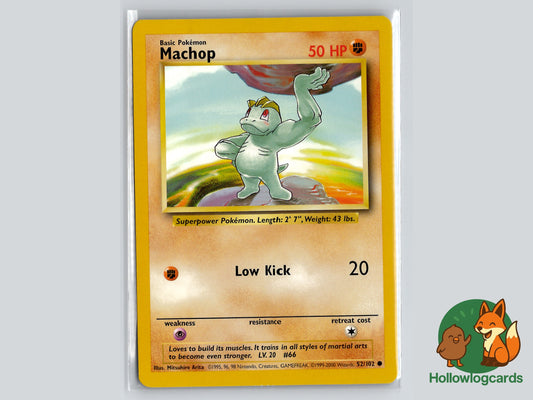 Image of Machop Base Set (BS) #52