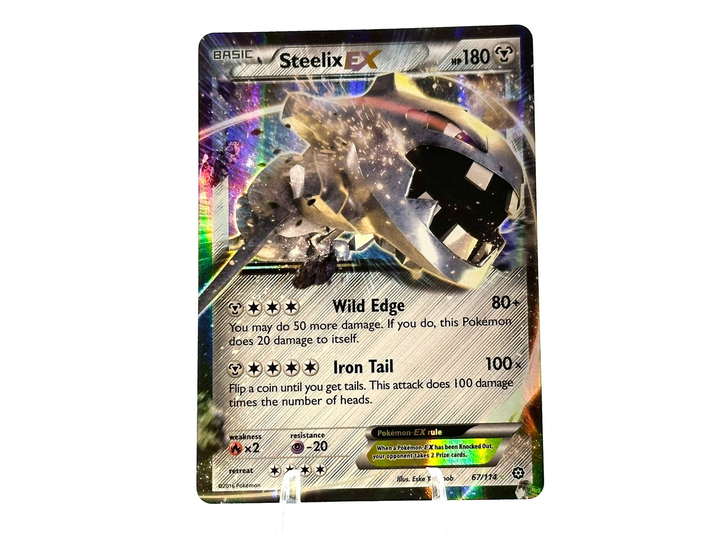 Image of Steelix-EX Steam Siege (STS) #67