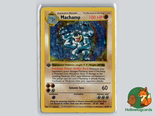 Image of Machamp Base Set (BS) #8