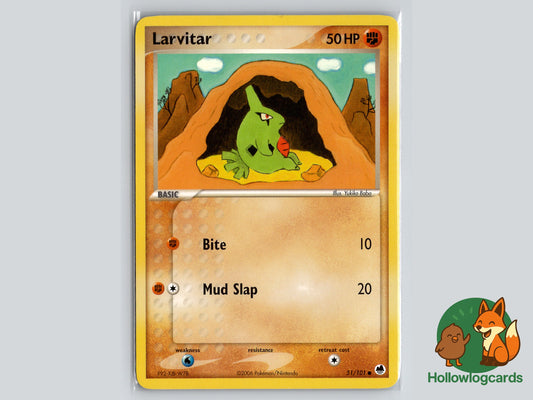 Image of Larvitar Dragon Frontiers (DF) #51