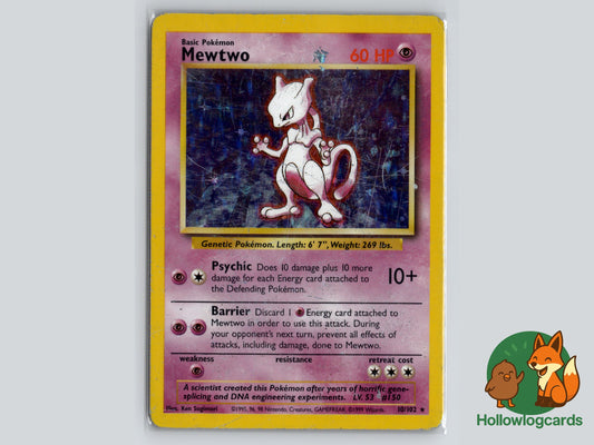 Image of Mewtwo Base Set (BS) #10