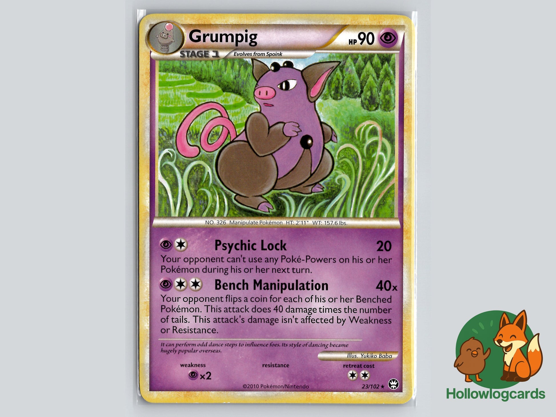 Image of Grumpig Triumphant (TM) #23